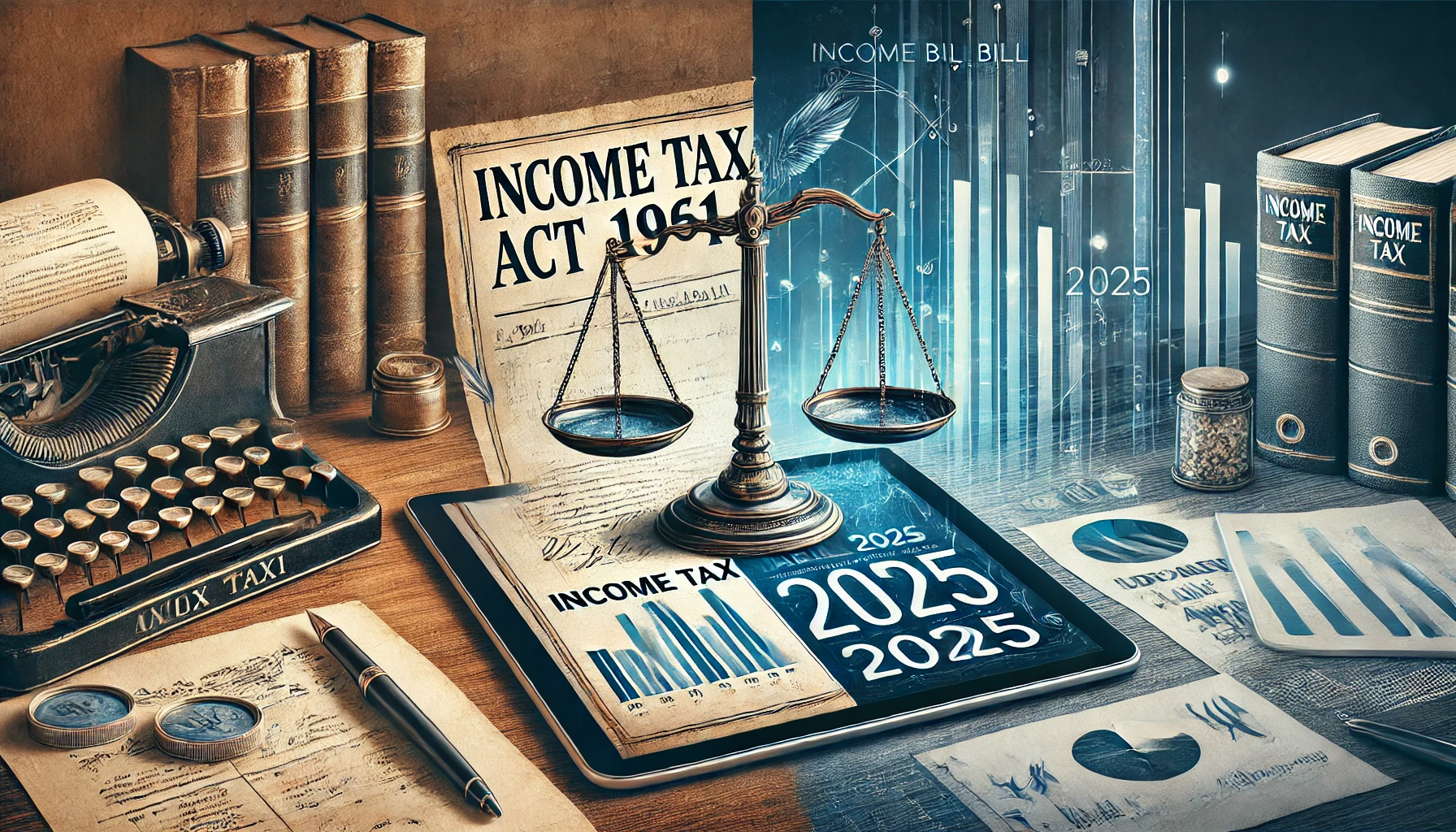 comparative analysis of Income Tax Act 1961 and Income Tax Bill 2025