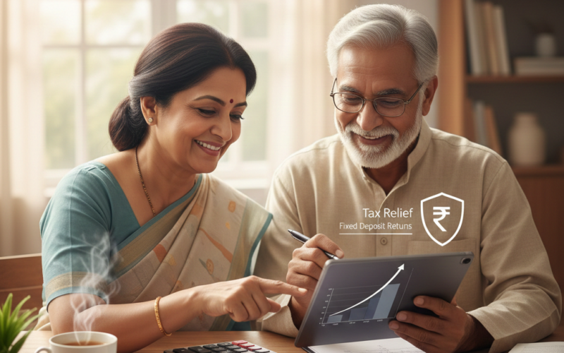 No Tax on Fixed Deposits Up to ₹50 Lakh – Big Relief for Common Citizens
